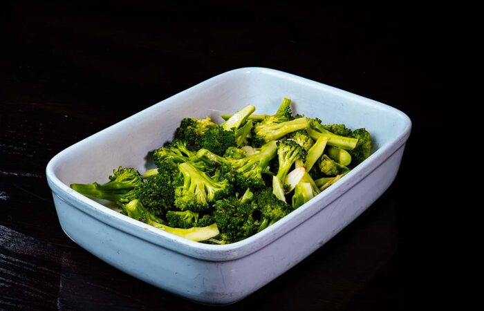 Broccoli with Ginger and Garlic