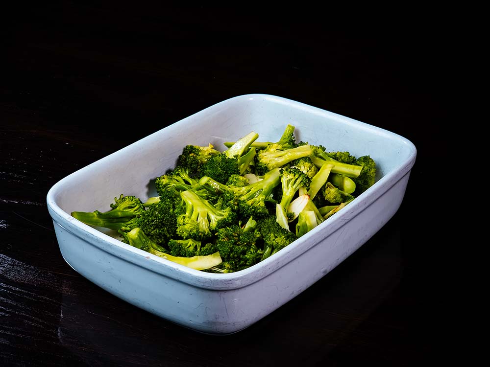 Broccoli with Ginger and Garlic